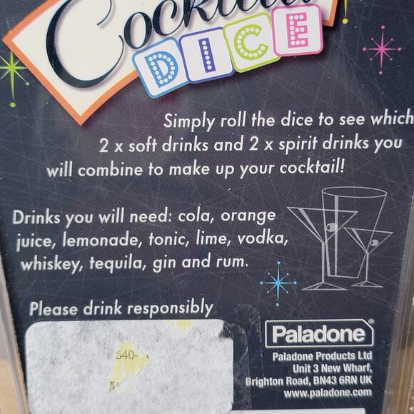 Emporium Cocktail Dice Game - NIB - Picture 4 of 4